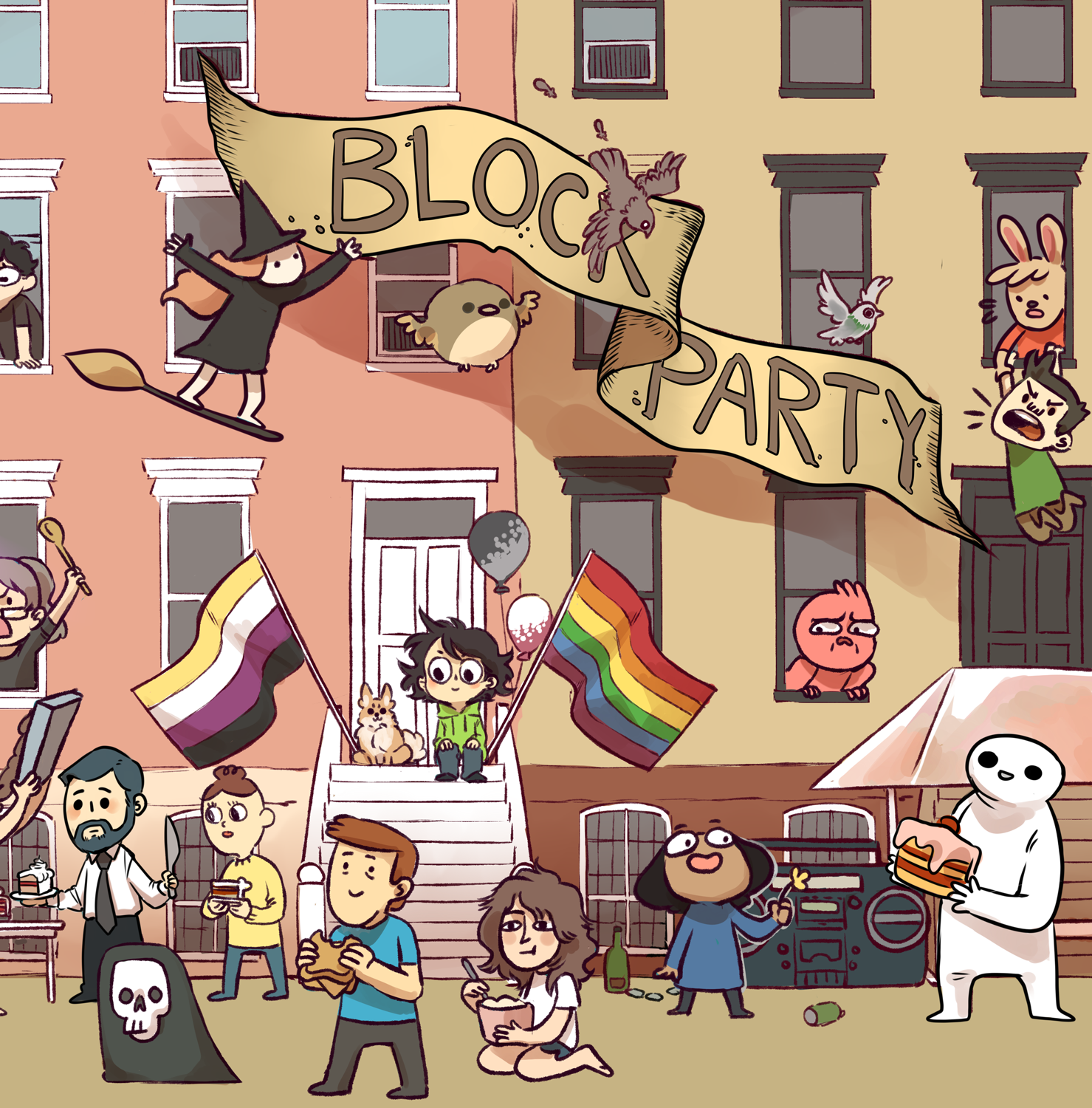 Block Party - Webcomics Anthology