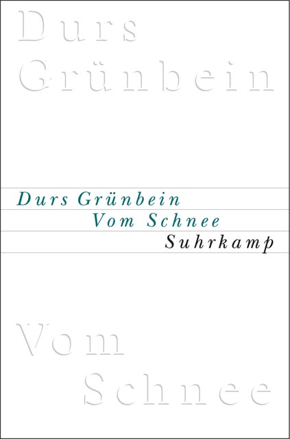Vom Schnee oder Descartes in Deutschland.