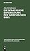 Die sprachliche Erforschung der griechischen Bibel by Adolf Deissmann