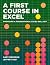 A First Course in Excel by Gary Bronson
