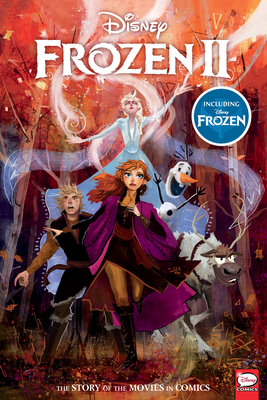 Disney Frozen and Frozen 2: The Story of the Movies in Comics (Hardcover)
