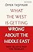 What the West is Getting Wrong about the Middle East: Why Islam is Not the Problem