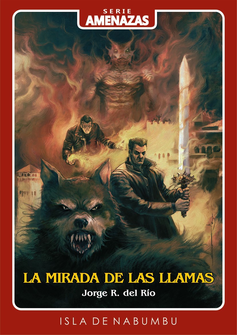 La mirada de las llamas (Amenazas, #4)