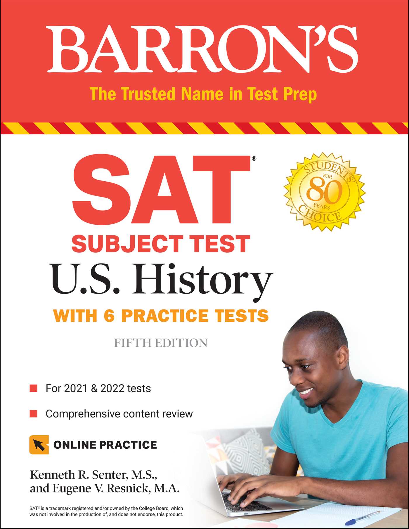 SAT Subject Test U.S. History: with 6 Practice Tests (Barron's SAT Subject Test U.S. History)