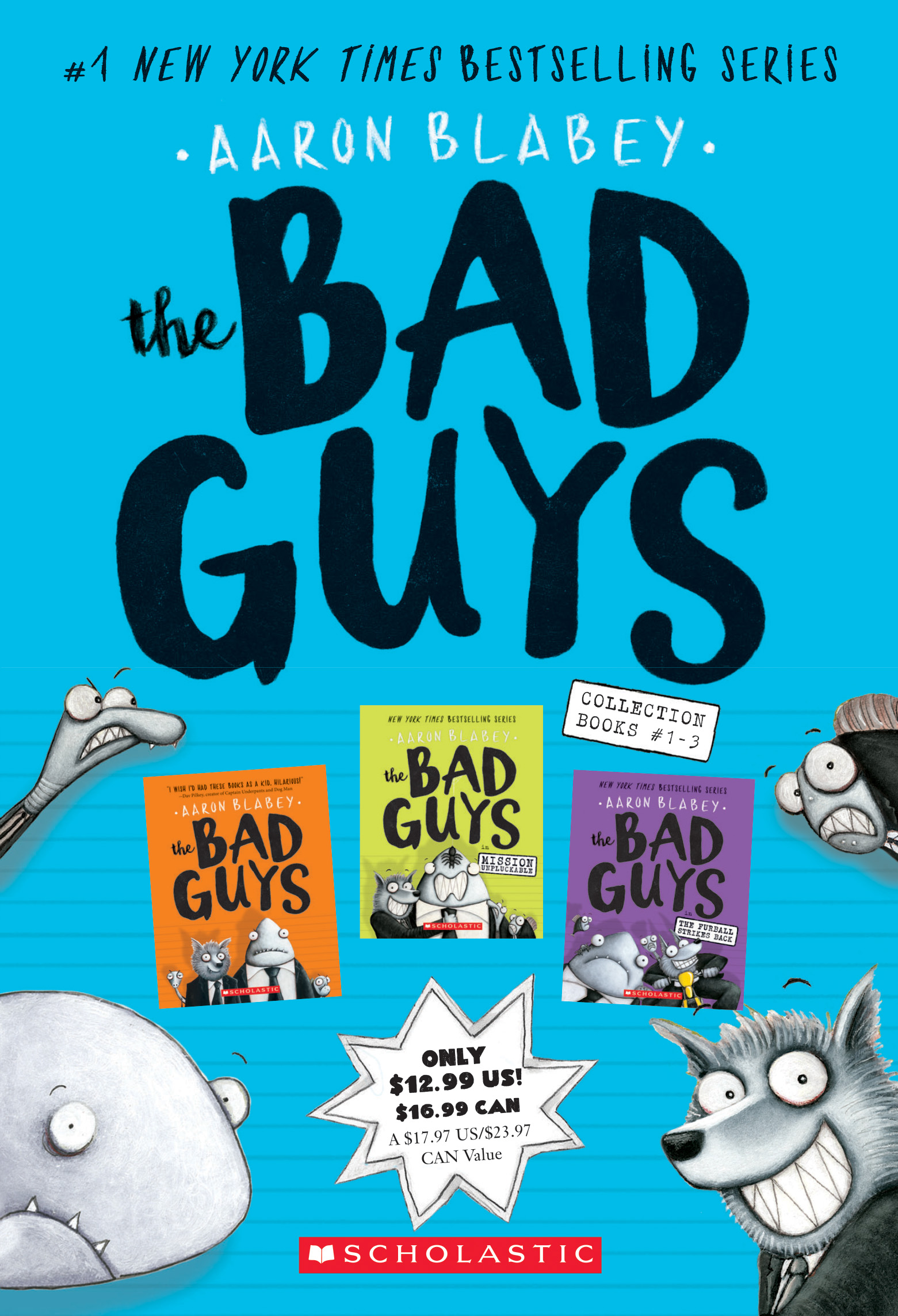 The Bad Guys Collection  #1-3 (Paperback)