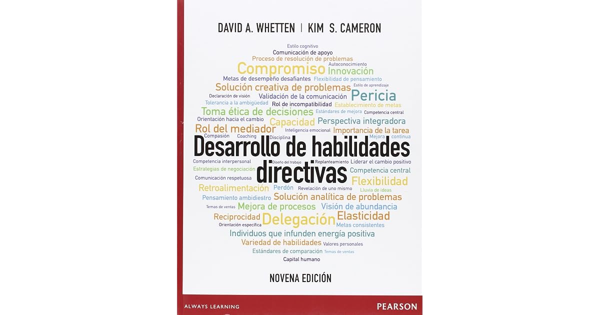 DESARROLLO DE HABILIDADES DIRECTIVAS by David Whetten
