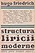 Structura liricii moderne