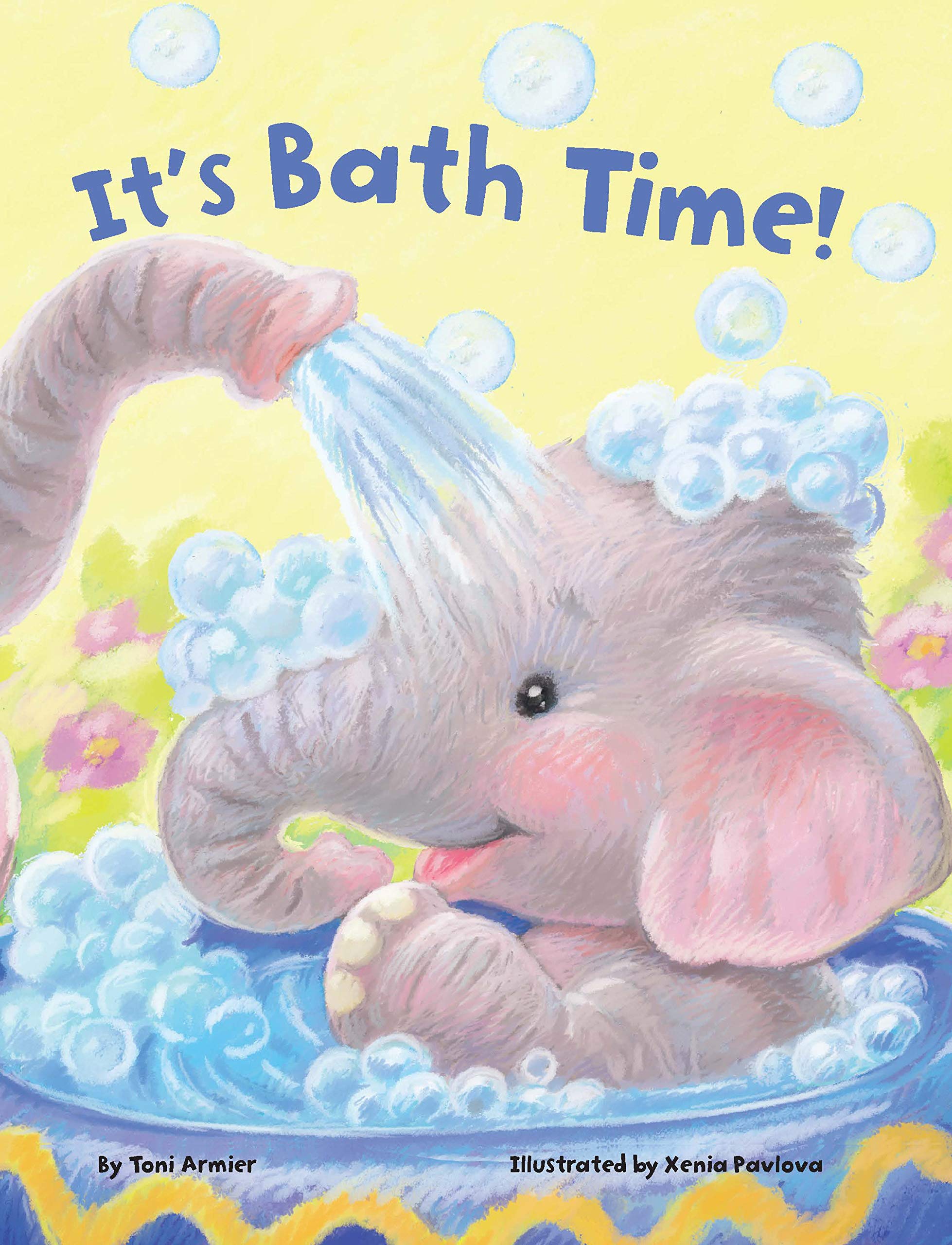 It's Bath Time - Children's Padded Board Book - Bedtime Story (Board Book)