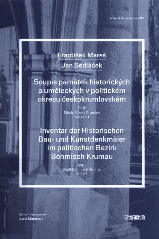Soupis památek uměleckých a historických v politickém okresu českokrumlovském