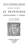 L'Hécatombe à Diane (Le Printemps, #1) L'Hécatombe à Diane (Le Printemps, #1)