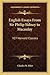 English Essays From Sir Philip Sidney to Macaulay: V27 Harvard Classics