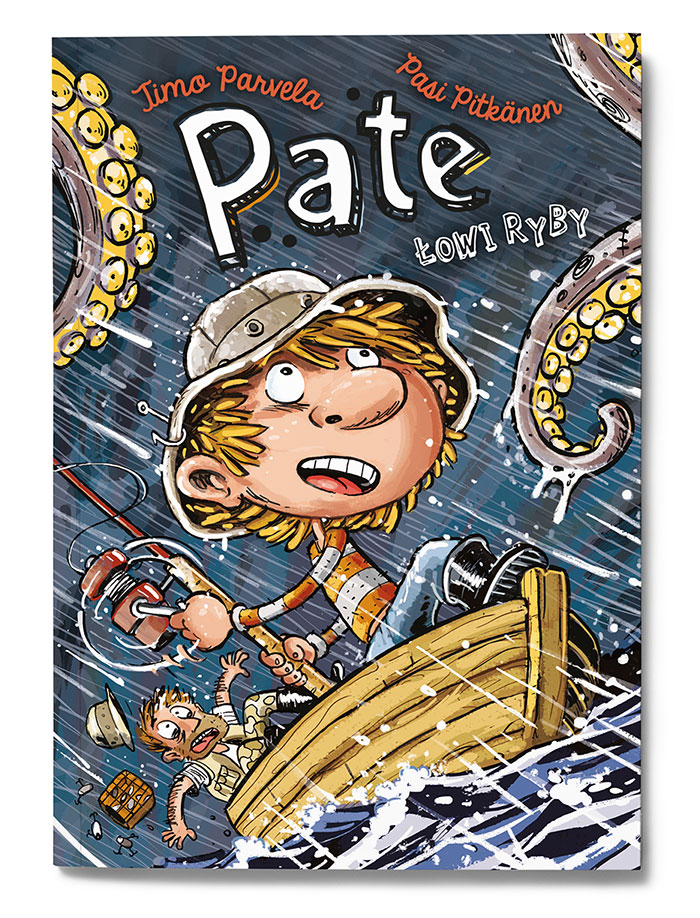 Pate łowi ryby