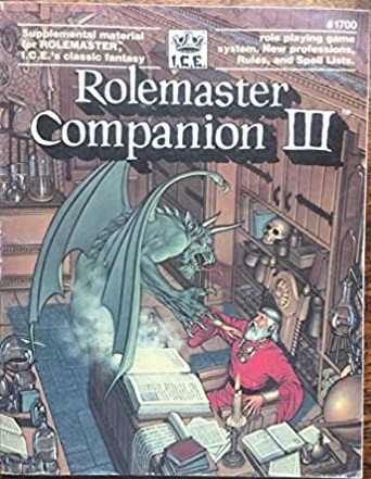 Rolemaster Companion III (Paperback)