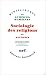 Sociologie des religions