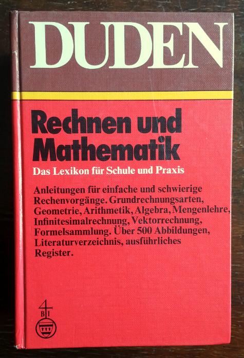 Duden. Rechnen und Mathematik