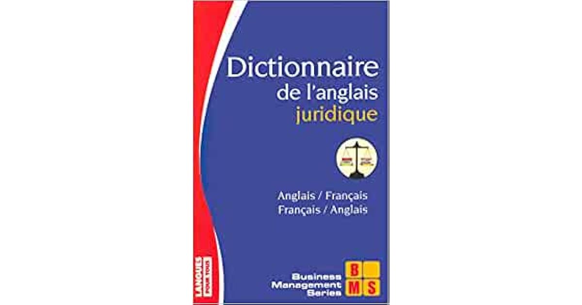anglais juridique