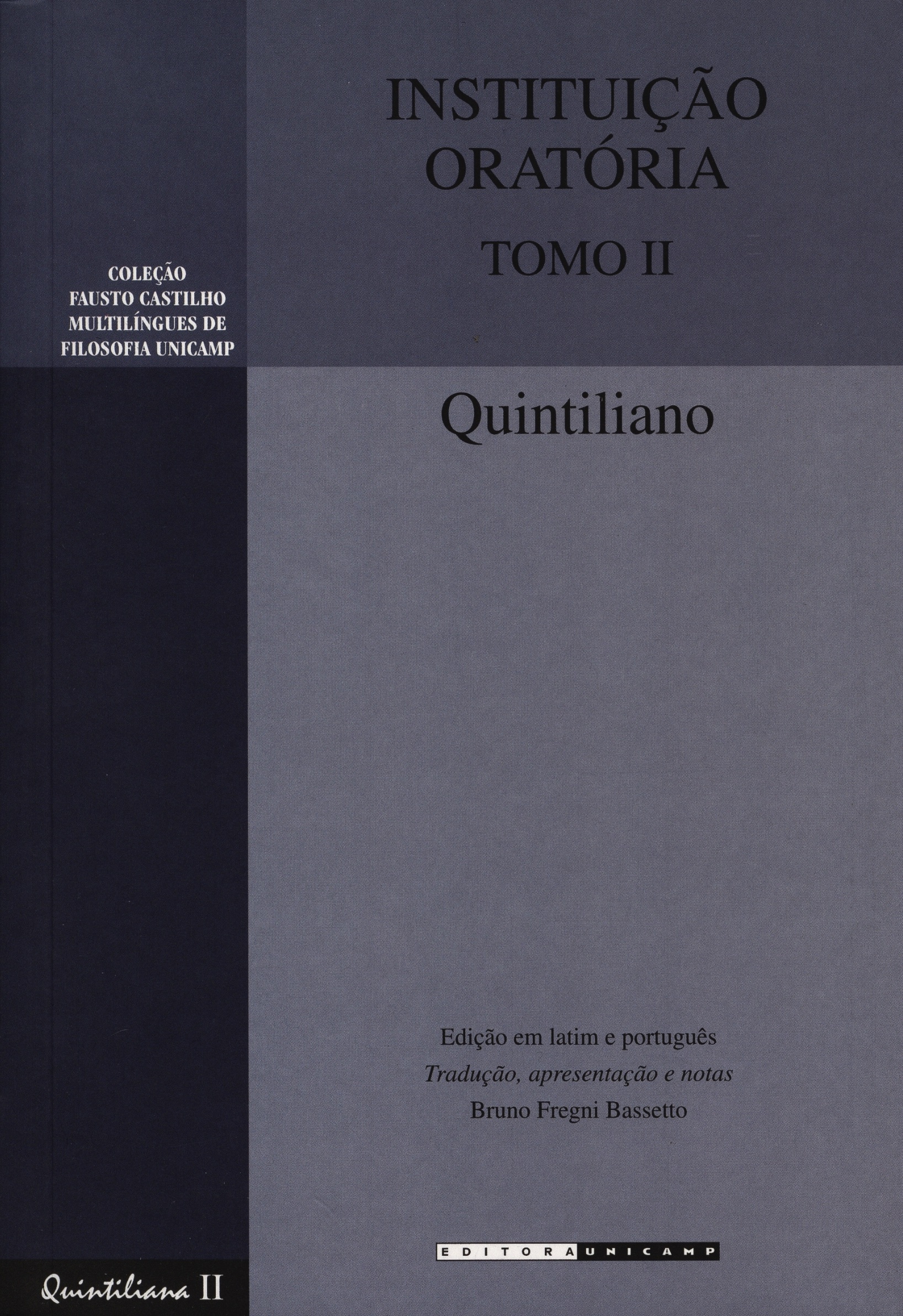 Instituição Oratória - Tomo II (Paperback)