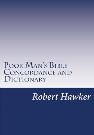 Poor Man's Bible Concordance and Dictionary