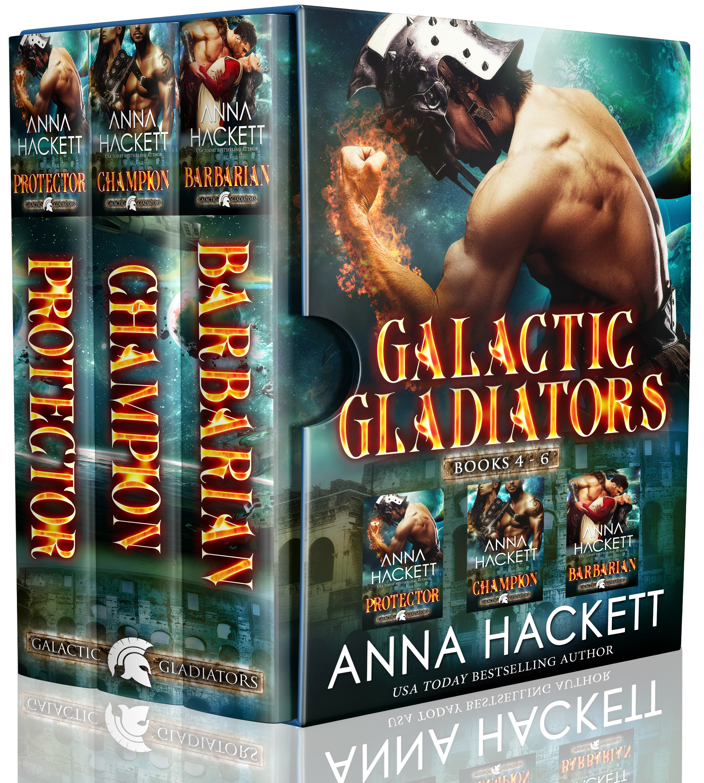 Galactic Gladiators Set: Books 4-6