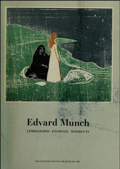 Edvard Munch. Lithographs Etchings Woodcuts (Unknown Binding)