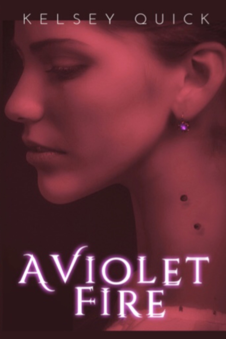 A Violet Fire (Vampires in Avignon, #1)