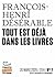 Tout est déjà dans les livres