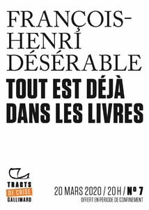 Tout est déjà dans les livres