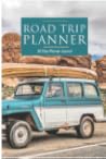 Road and Train Travel Planner & Journal: 6x9 -30 Day Planner - with daily log pages, space for travel notes and journal pages