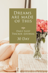 Sleep Journal and Tracker: Dreams are made of this