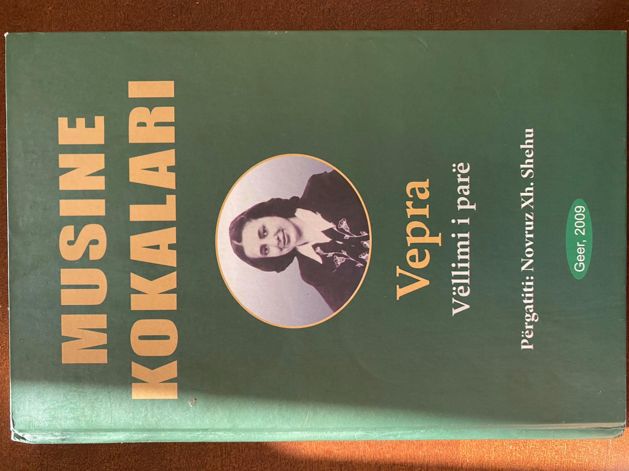 Musine Kokalari, Vepra (Vëllimi i parë)