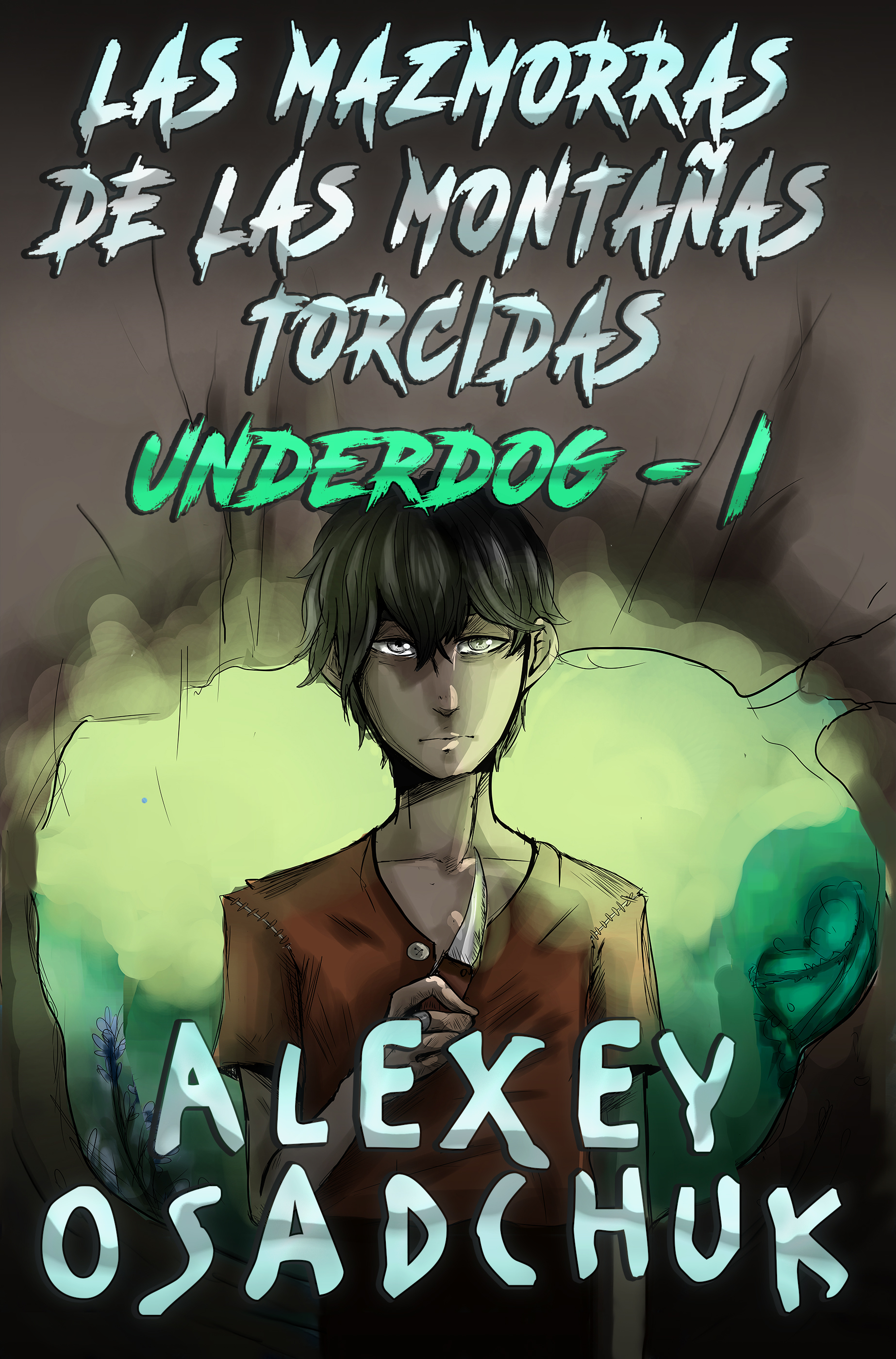 Portada de Las mazmorras de las Montañas Torcidas, de Alexey Osadchuk