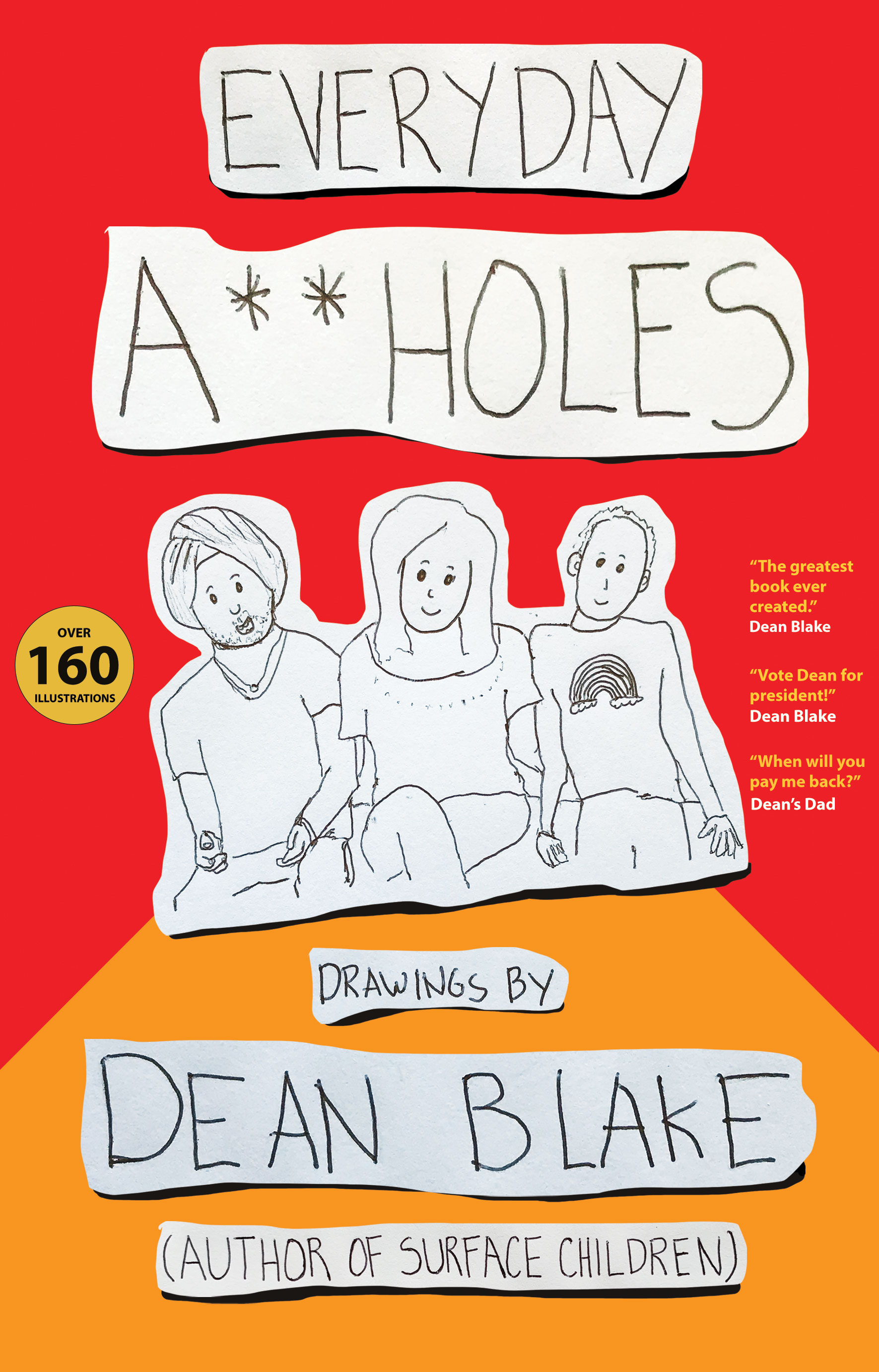 Capa do Livro Everyday A**holes: Drawings By Dean Blake