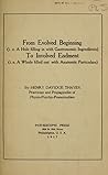 From Evolved Beginning [i.e. a Hole Filling in with Gastronom... by Henry Davidge Thayer