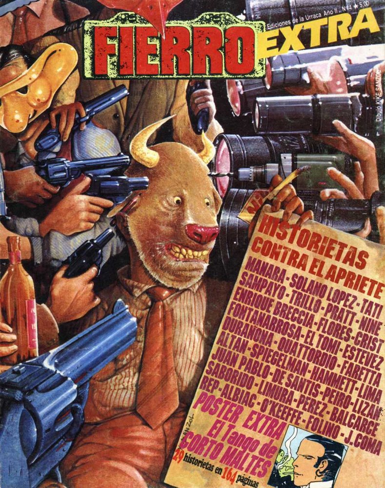El Libro de Fierro Extra 4: Historietas contra el apriete  (Fierro Extra, #4)
