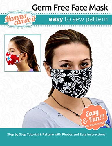 Germ Free Face Mask | Pattern: Children - Adult Sizing (Paperback)