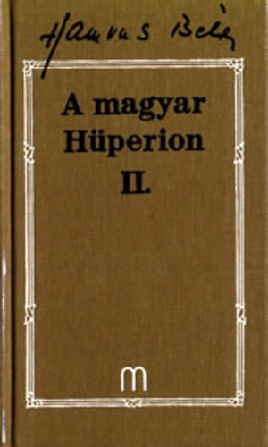 A ​magyar Hüperion II. (Hardcover)