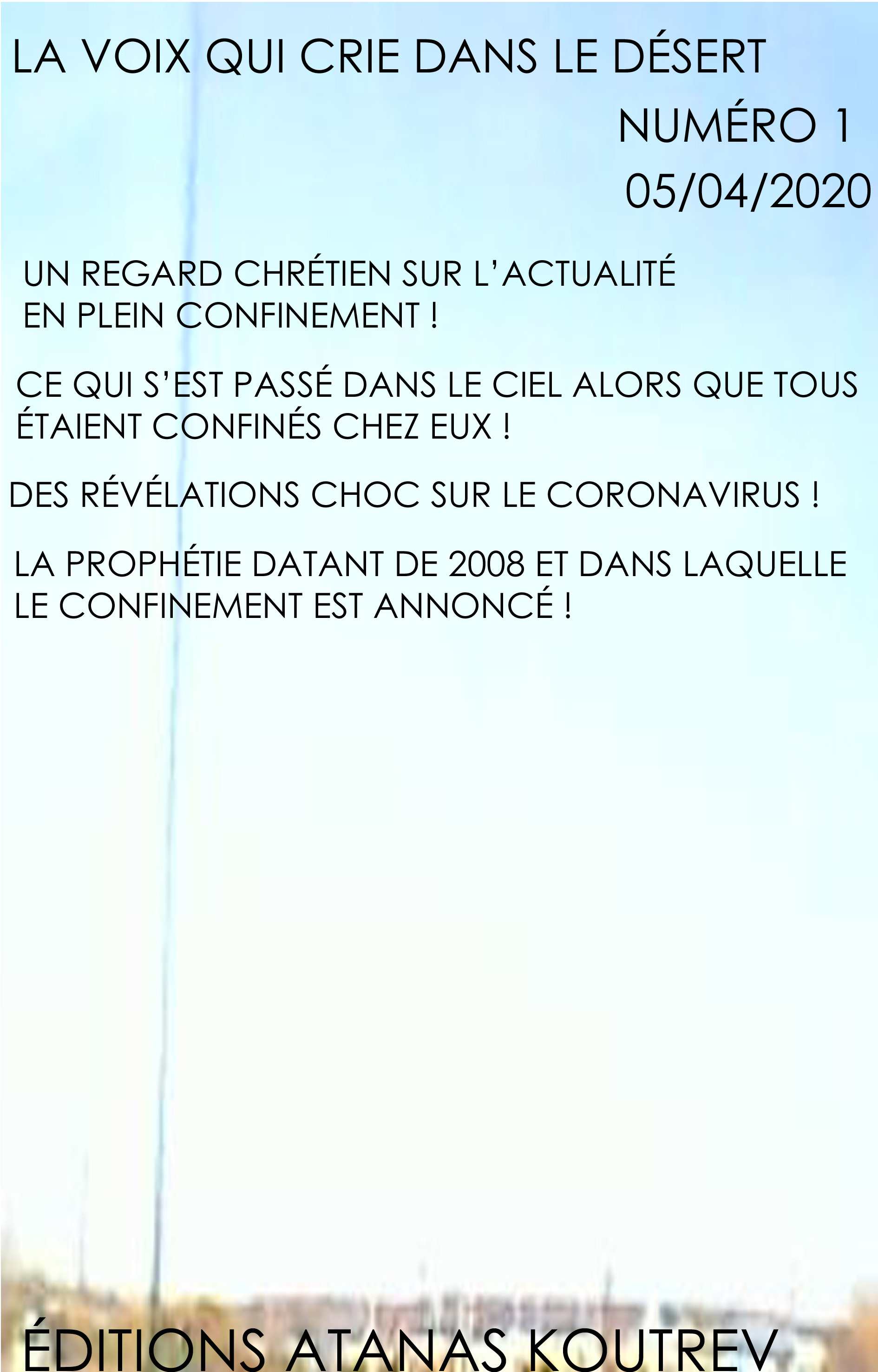 La voix qui crie dans le désert (La voix qui crie dans le désert, #1)