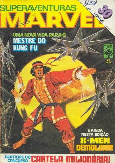 Superaventuras Marvel nº 21 - Uma Nova Vida Para o Mestre do Kung Fu