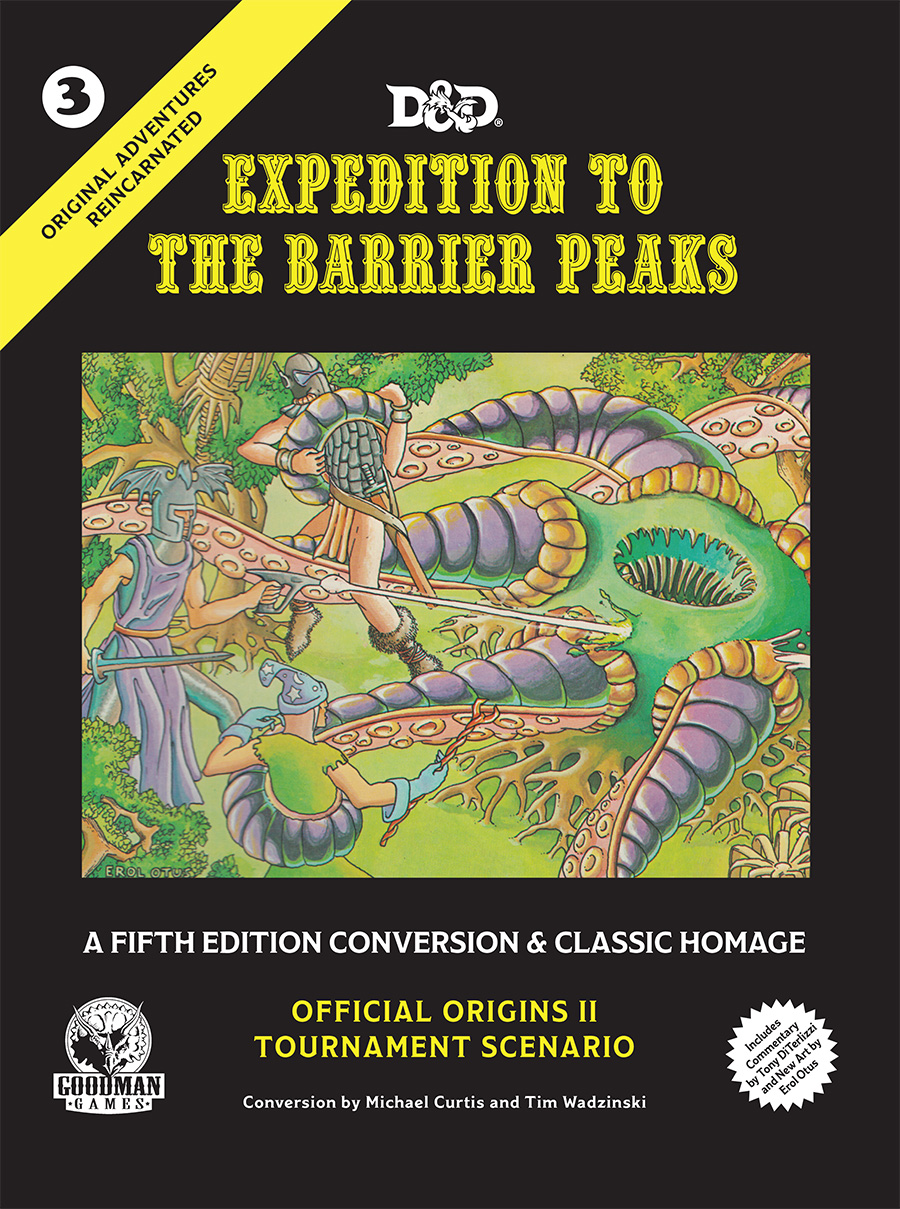Original Adventures Reincarnated #3: Expedition to The Barrier Peaks