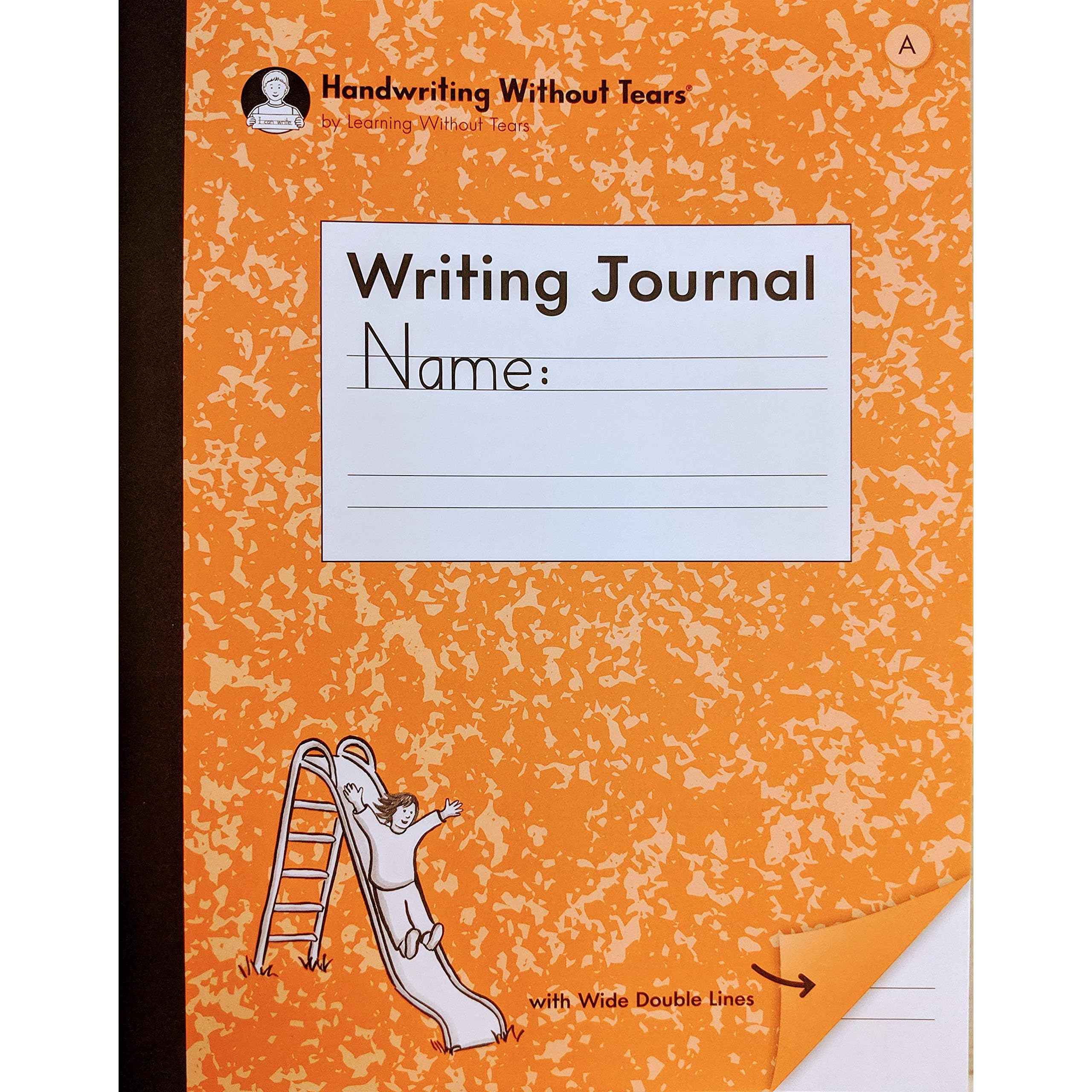 Handwriting Without Tears: Writing Journal A with Wide Double Lines,  9781939814562, 1939814561 by Learning Without Tears
