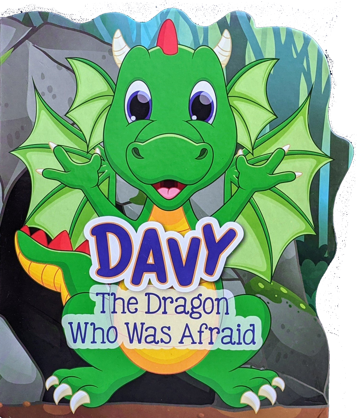 Davy the Dragon Who Was Afraid (Board book)