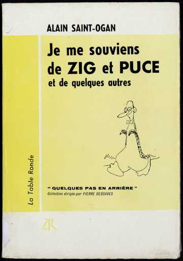 Je me souviens de Zig et Puce et de quelques autres