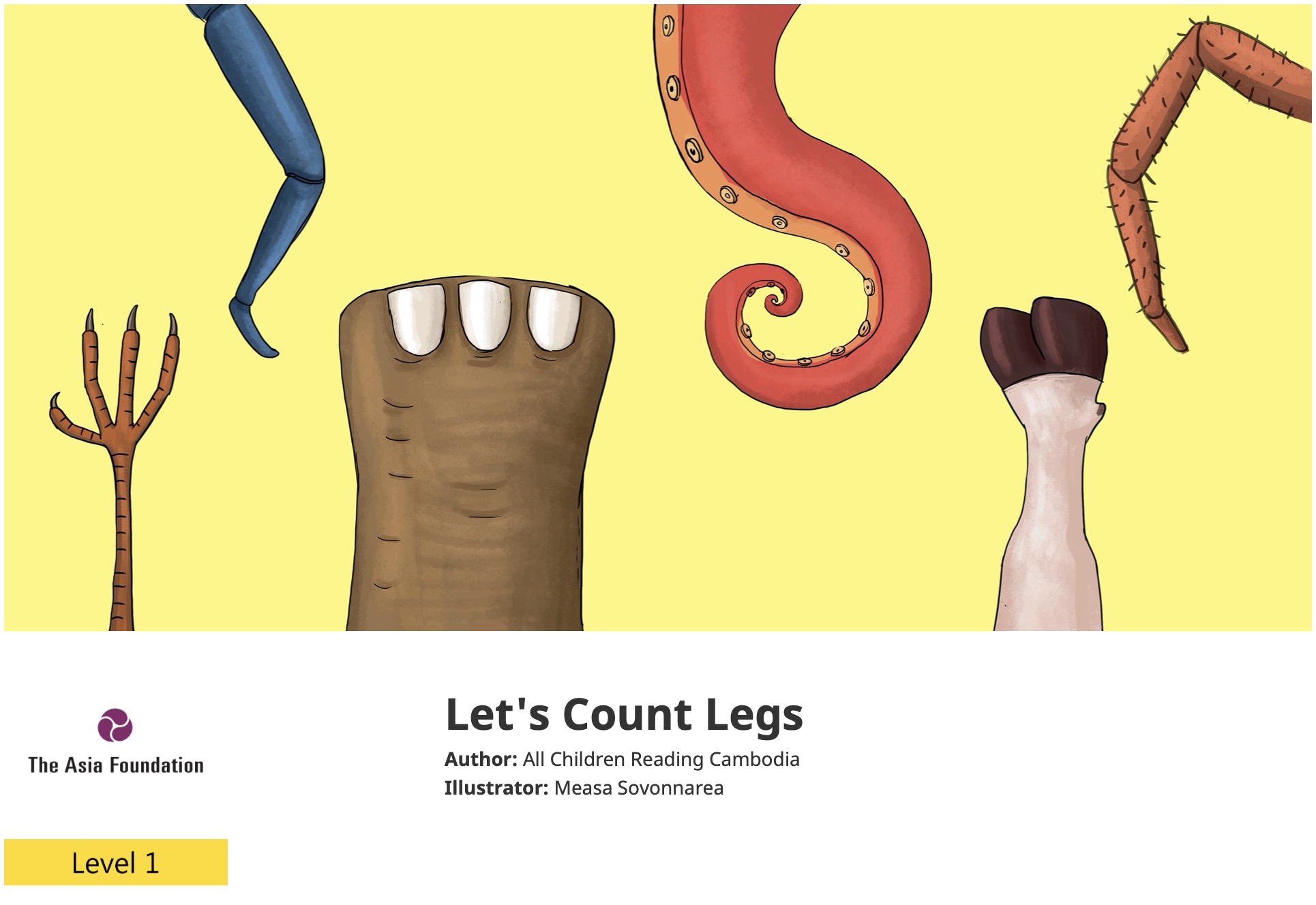 Let's Count Legs (ebook)
