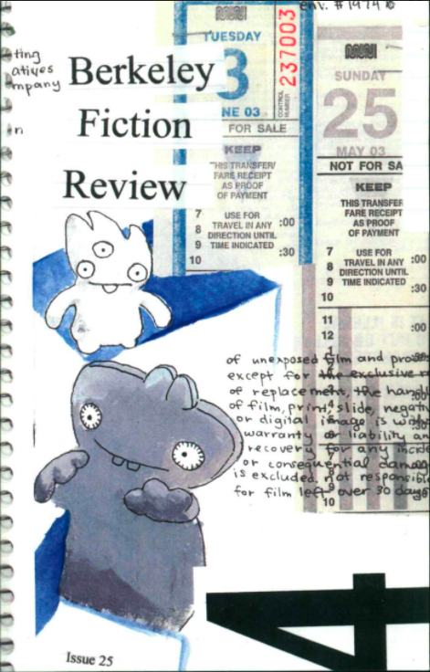 Berkeley Fiction Review, Volume 25