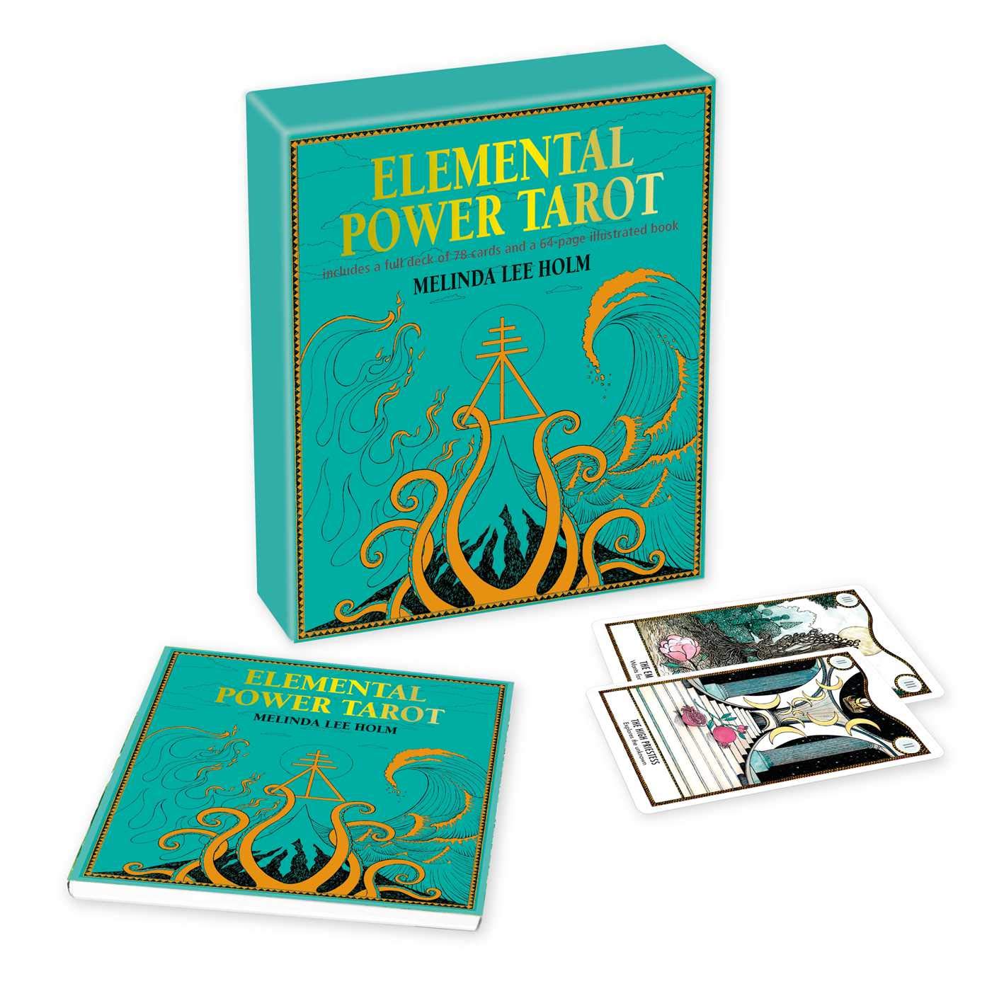 Elemental Power Tarot: Includes a full deck of 78 cards and a 64-page illustrated book (Unbound)
