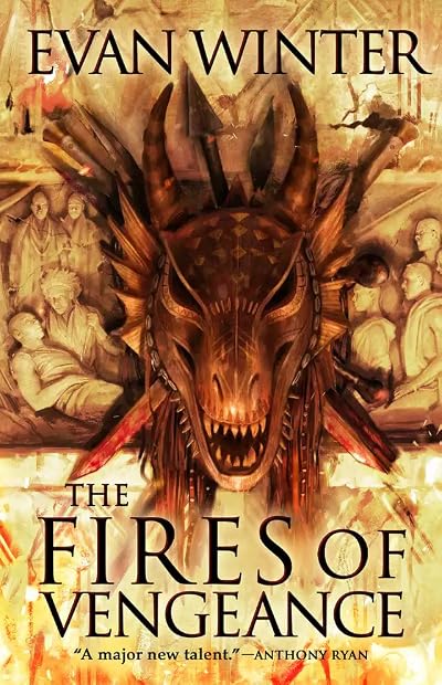 Portada de The Fires of Vengeance, de Evan Winter