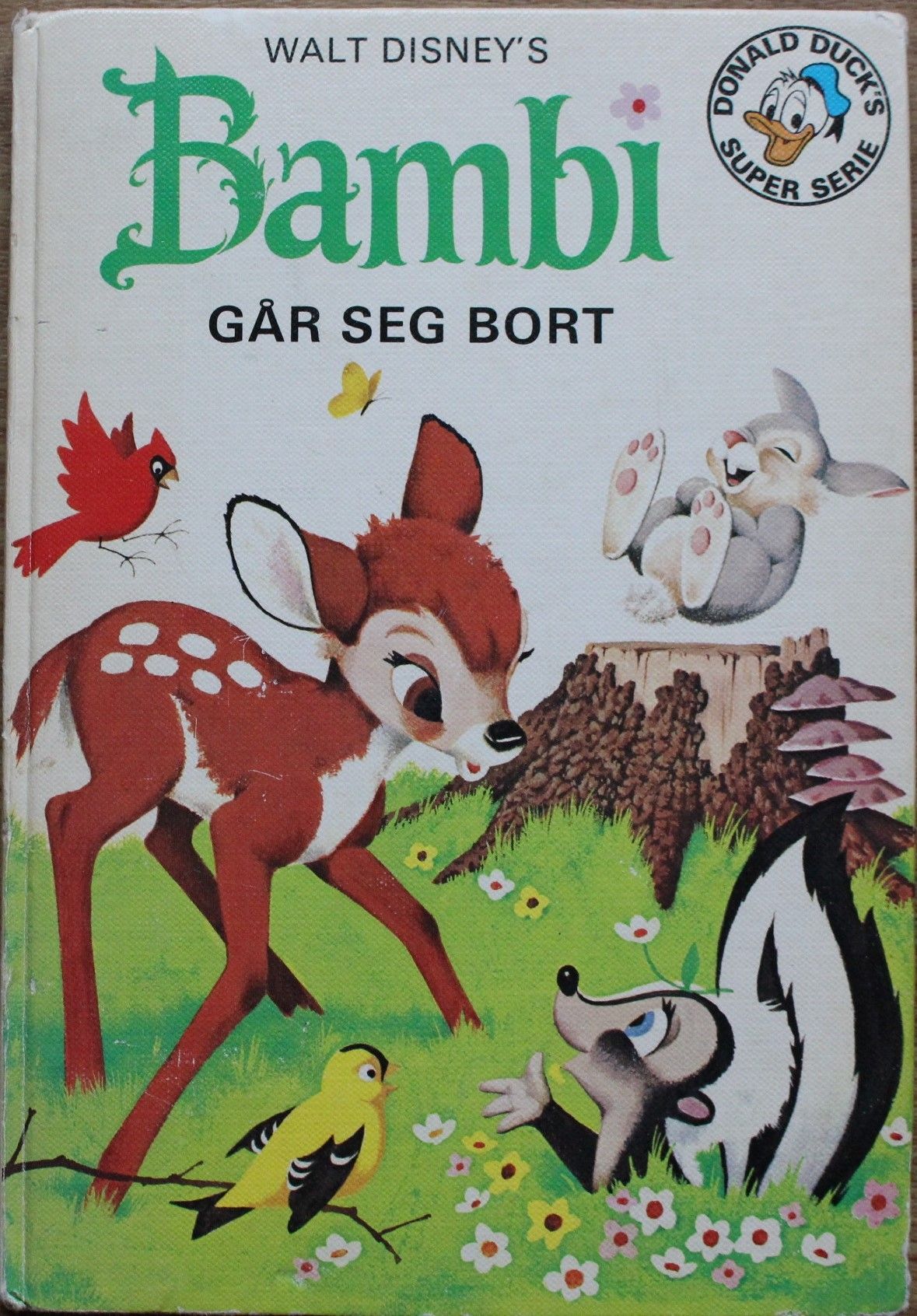 Bambi går seg bort (Hardcover)