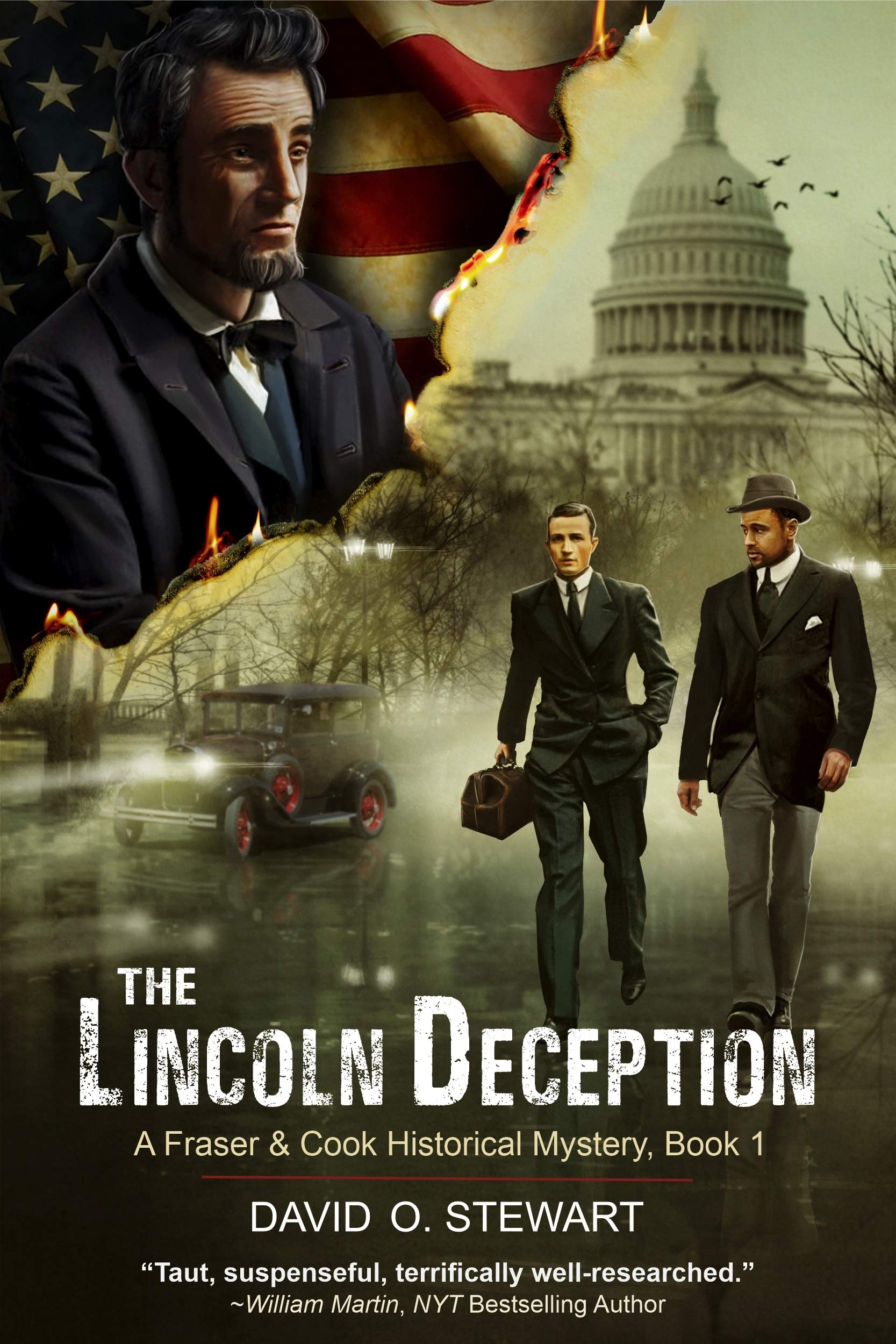 The Lincoln Deception (A Fraser and Cook Historical Mystery, #1)