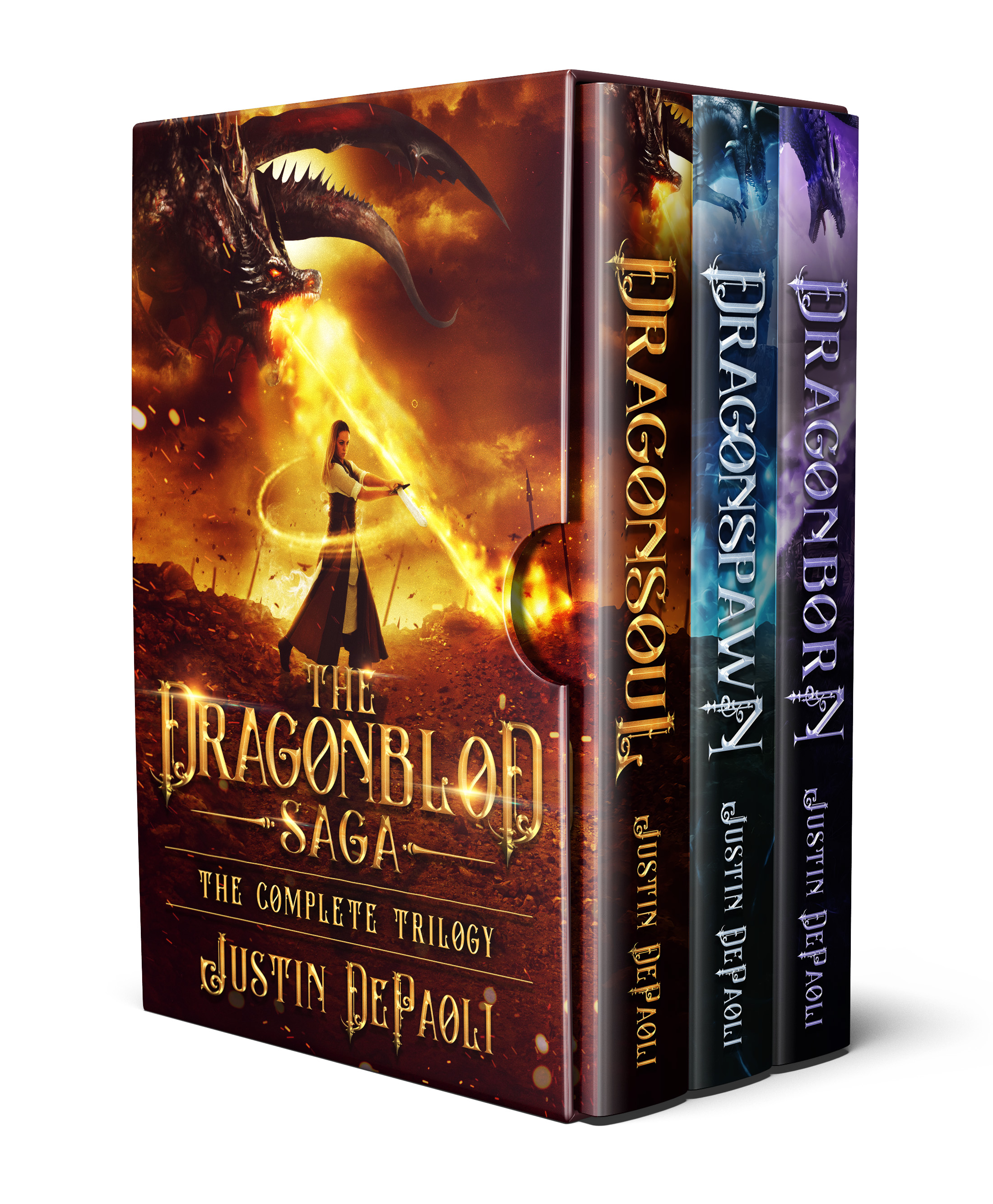 The Dragonblood Saga: the Complete Trilogy (The Dragonblood Saga #1–3)