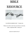 Bible Resource Bible Resource